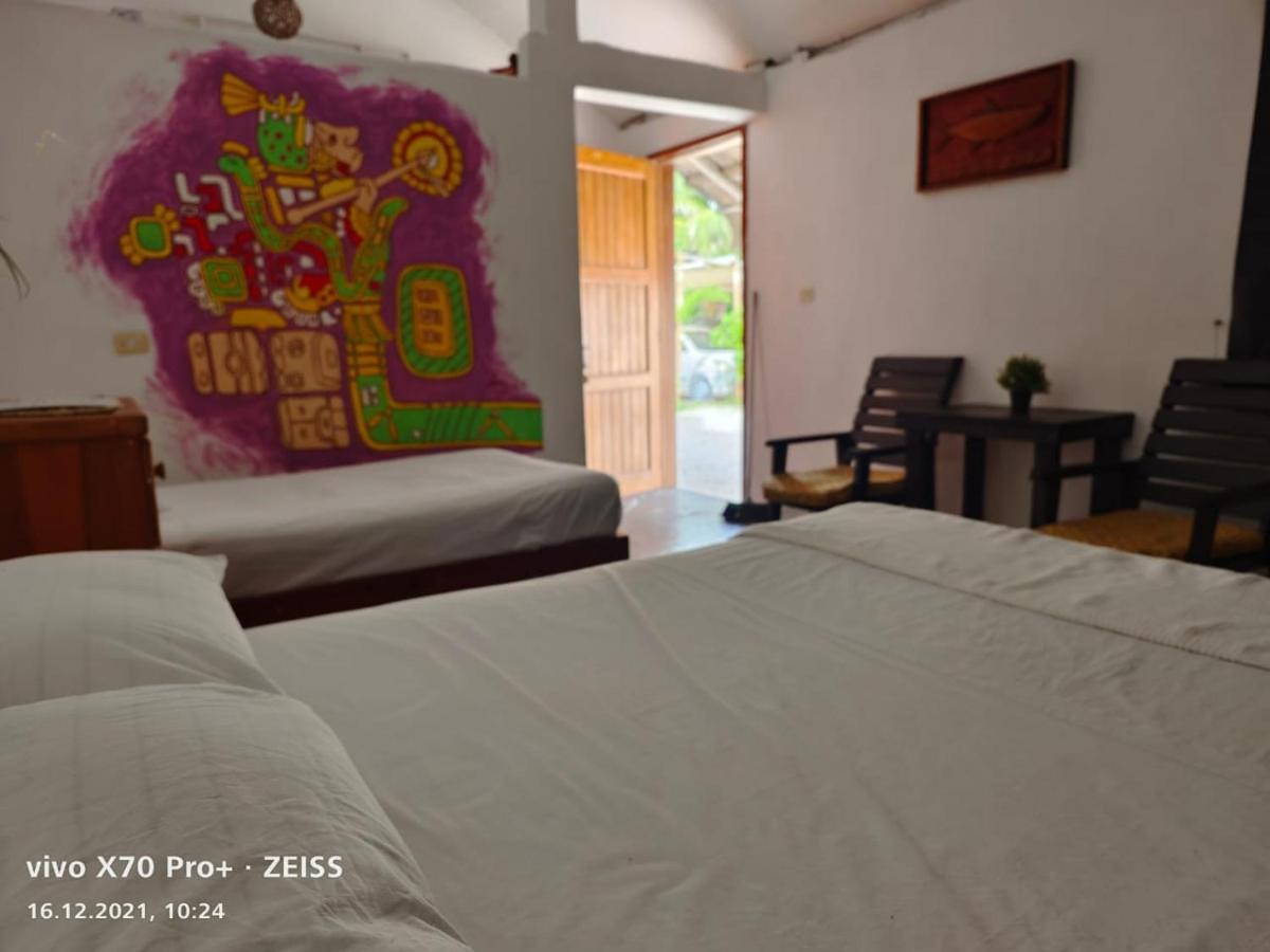 Lunazul Eco-Cabana Frente Al Mar Mahahual Ngoại thất bức ảnh