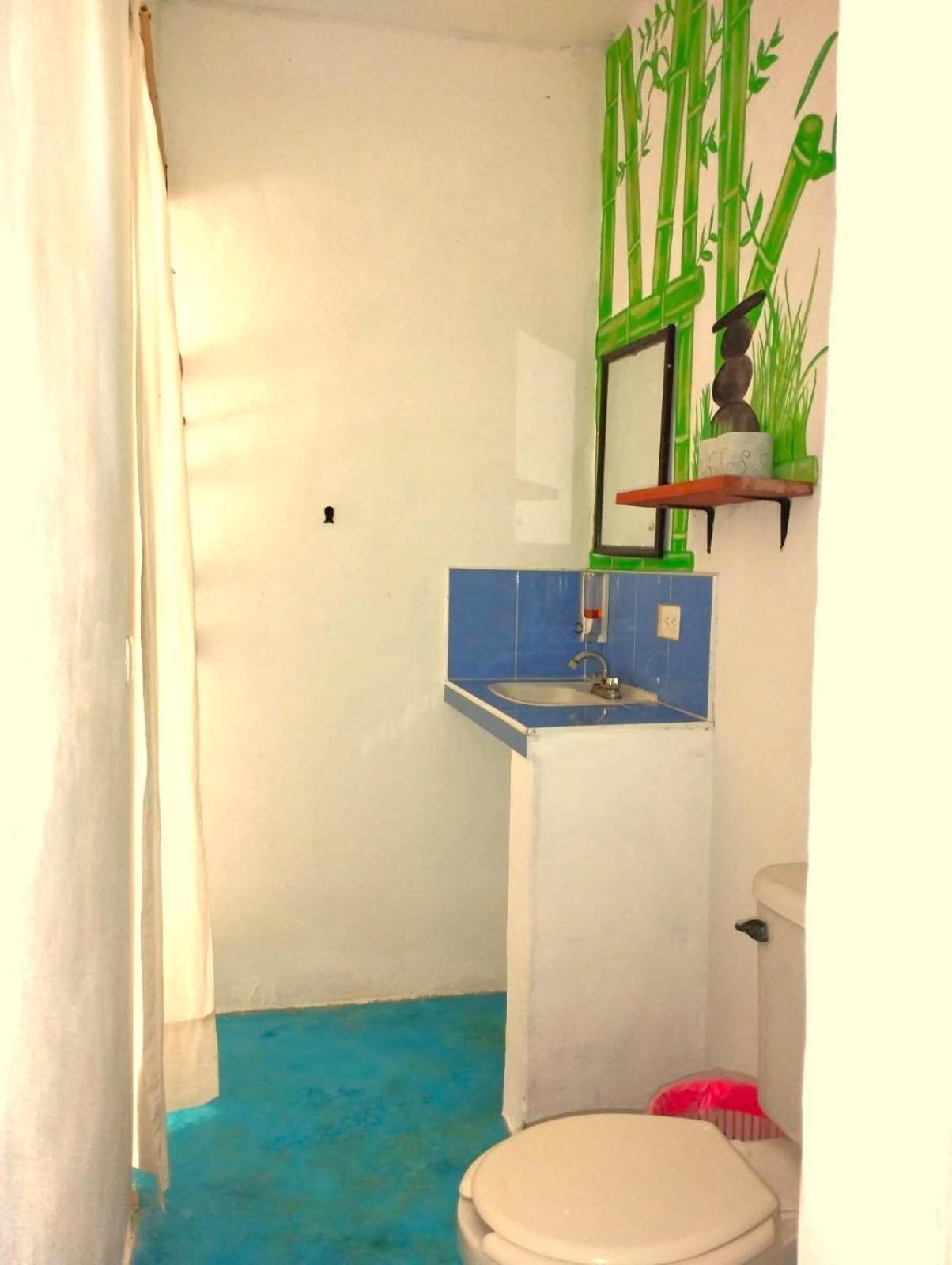 Lunazul Eco-Cabana Frente Al Mar Mahahual Ngoại thất bức ảnh