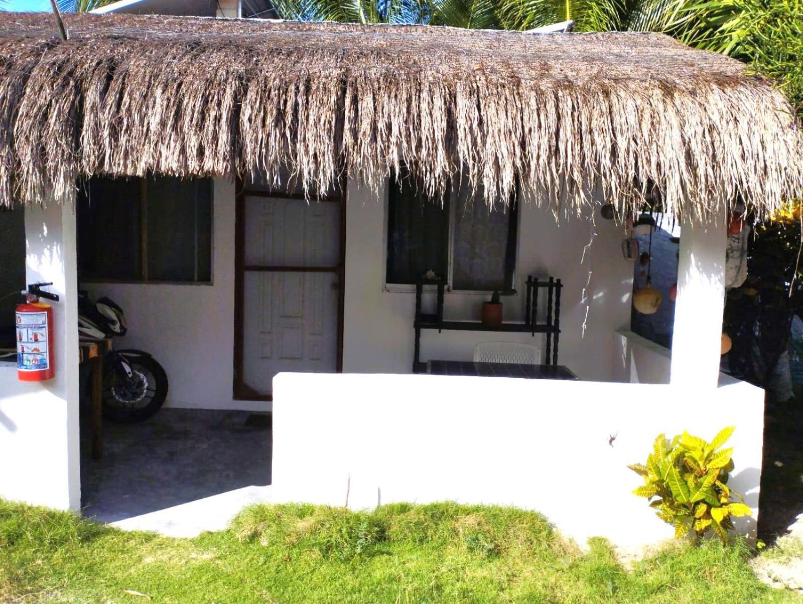 Lunazul Eco-Cabana Frente Al Mar Mahahual Ngoại thất bức ảnh