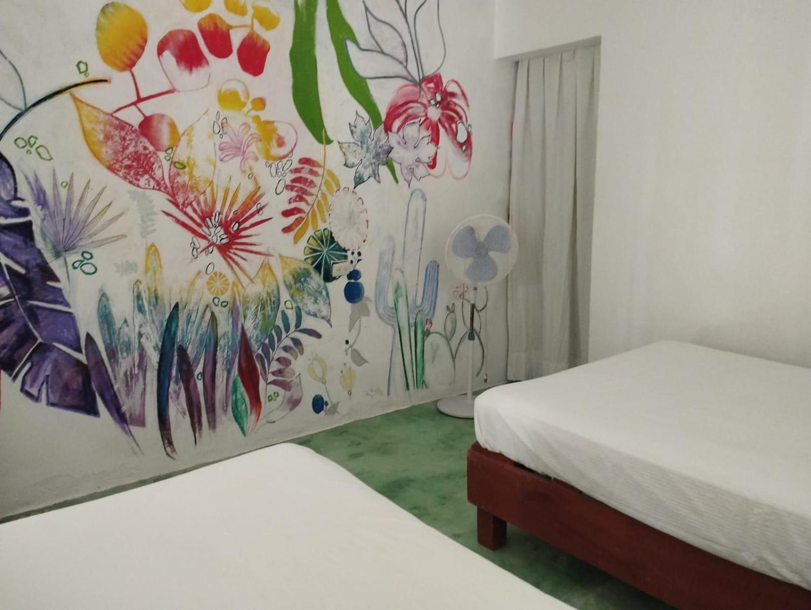 Lunazul Eco-Cabana Frente Al Mar Mahahual Ngoại thất bức ảnh