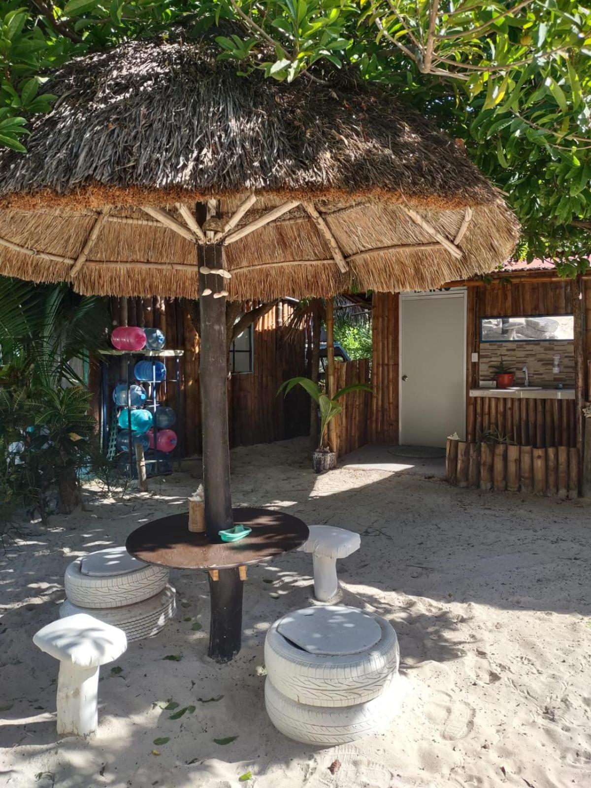 Lunazul Eco-Cabana Frente Al Mar Mahahual Ngoại thất bức ảnh