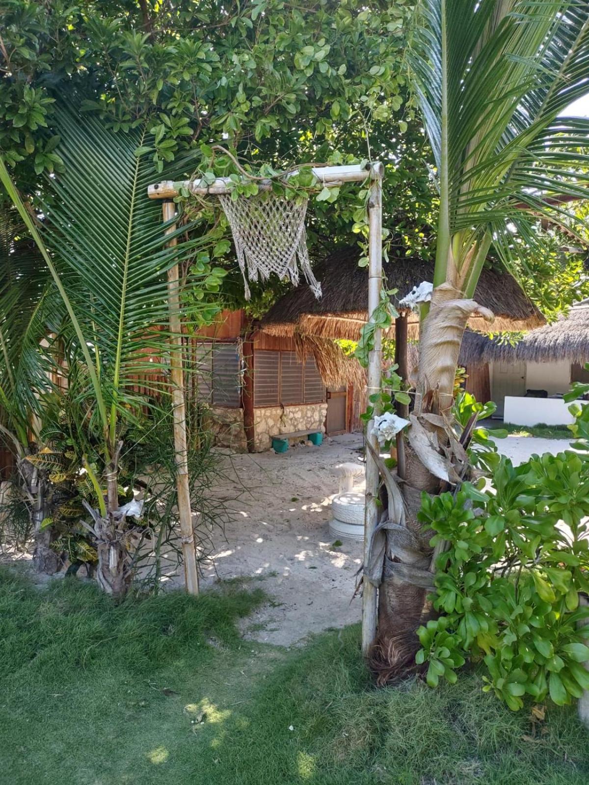 Lunazul Eco-Cabana Frente Al Mar Mahahual Ngoại thất bức ảnh